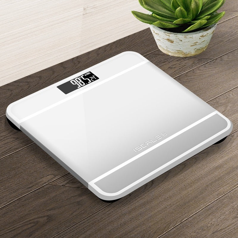 Digital Body Weight Scale Precision Electronic Weighing Machine High Accuracy Cell Operated Bathroom And Personal Health Scale - With Cell (Random Color)