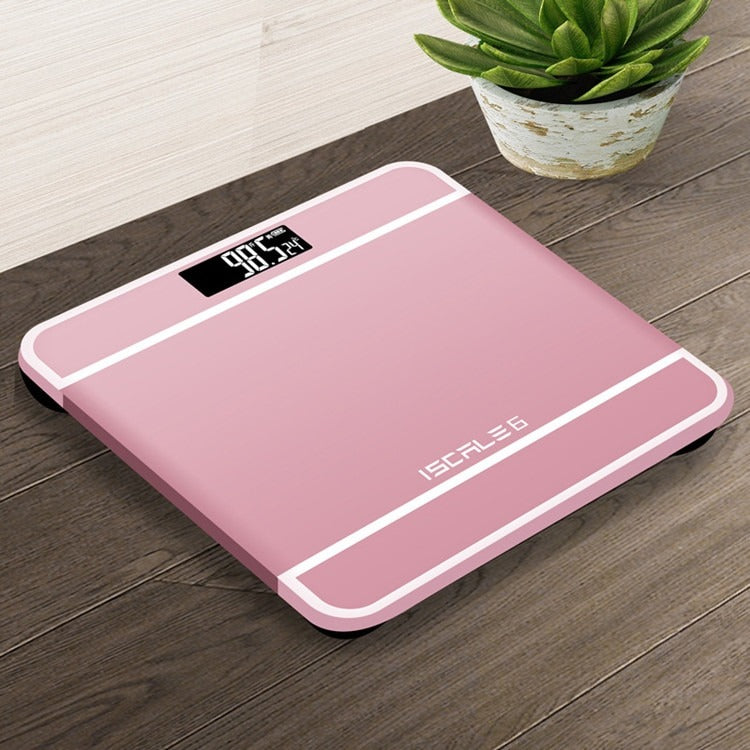 Digital Body Weight Scale Precision Electronic Weighing Machine High Accuracy Cell Operated Bathroom And Personal Health Scale - With Cell (Random Color)