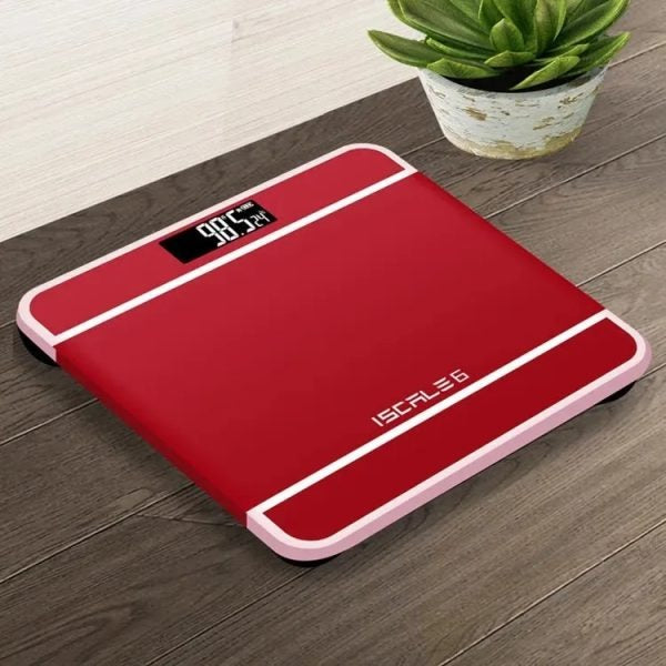 Digital Body Weight Scale Precision Electronic Weighing Machine High Accuracy Cell Operated Bathroom And Personal Health Scale - With Cell (Random Color)