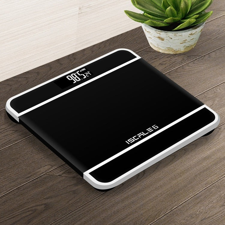 Digital Body Weight Scale Precision Electronic Weighing Machine High Accuracy Cell Operated Bathroom And Personal Health Scale - With Cell (Random Color)