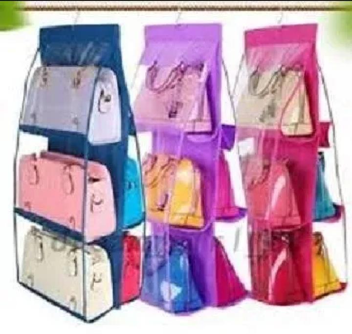 Transparent Hanger Organizer for Bags & Accessories