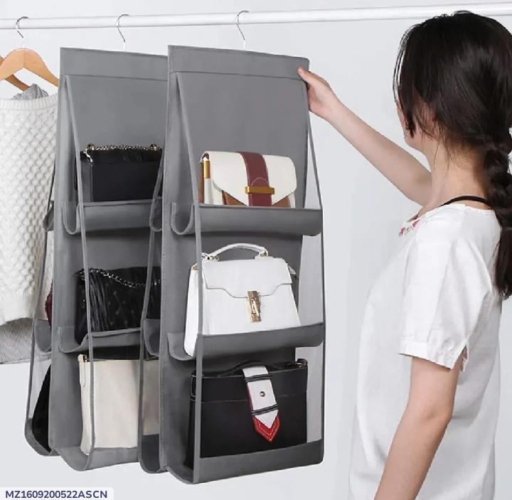 Transparent Hanger Organizer for Bags & Accessories