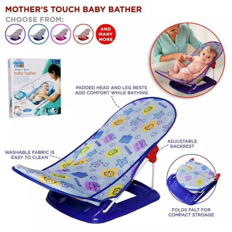 Premium Quality Baby Bath Mat with Adjustable Backrest & Foldable Design