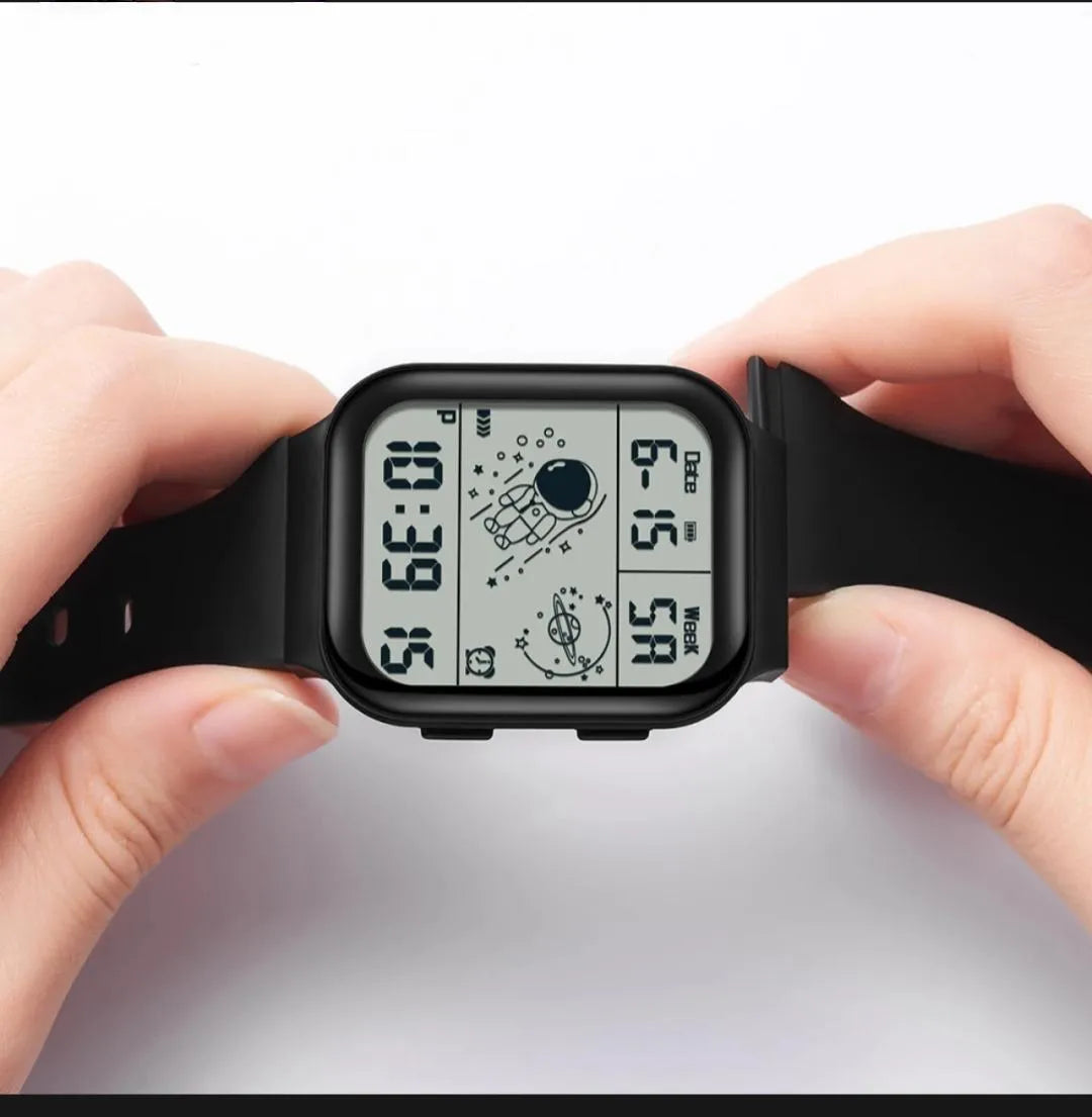 Waterproof Digital LED Watch for Men Women Teens