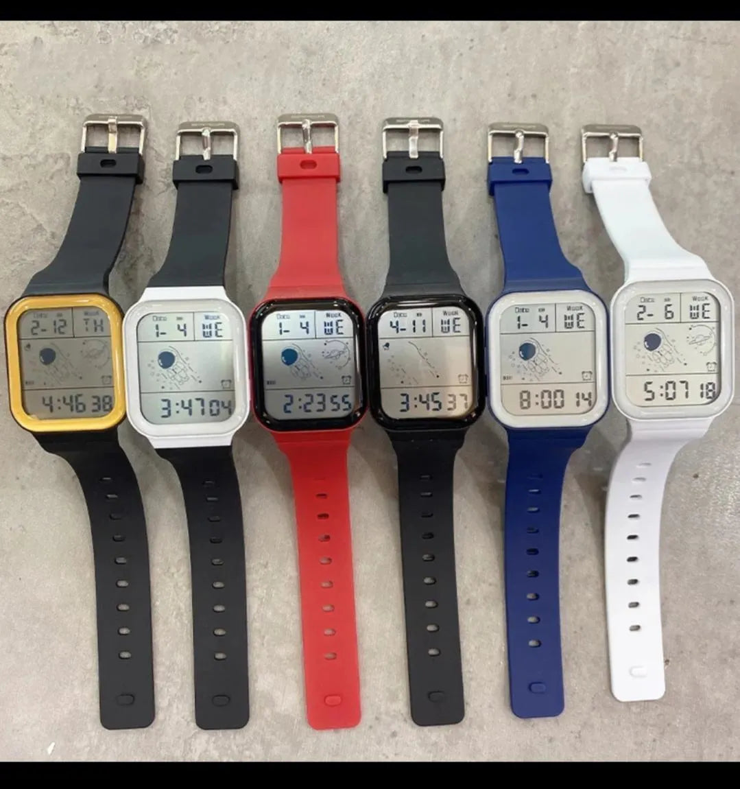 Waterproof Digital LED Watch for Men Women Teens