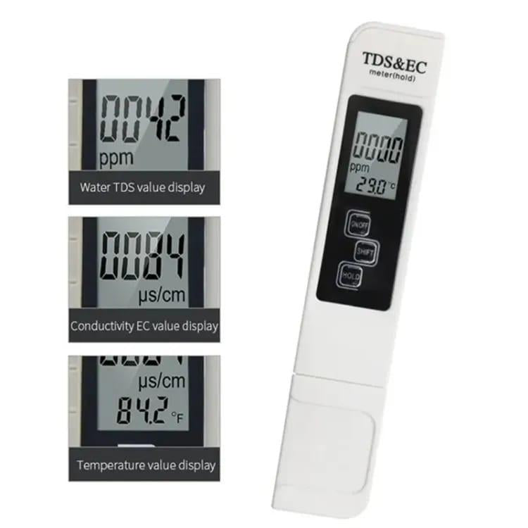 Water Quality Tester Pen 990ppm TDS Accurate