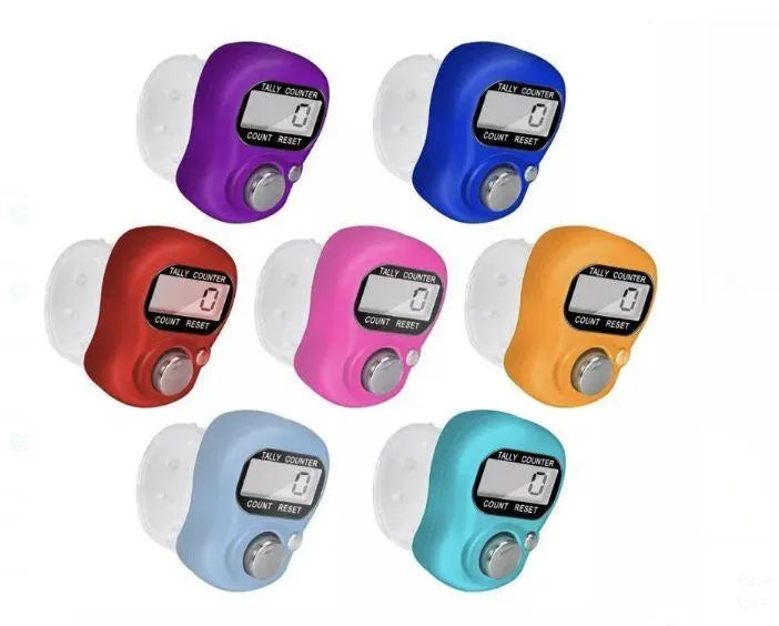 LCD Mechanical Sewing Counting Counter Multicolor ABS