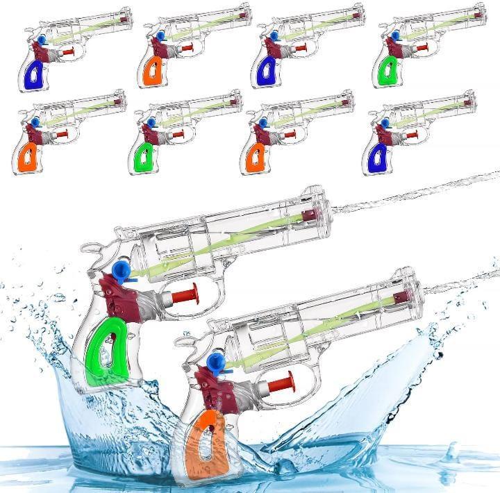 Water Gun for Kids Summer Play Fun Blue Green Orange