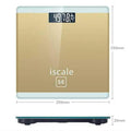iscale SE Digital Weight Scale Gold Finish 180k
