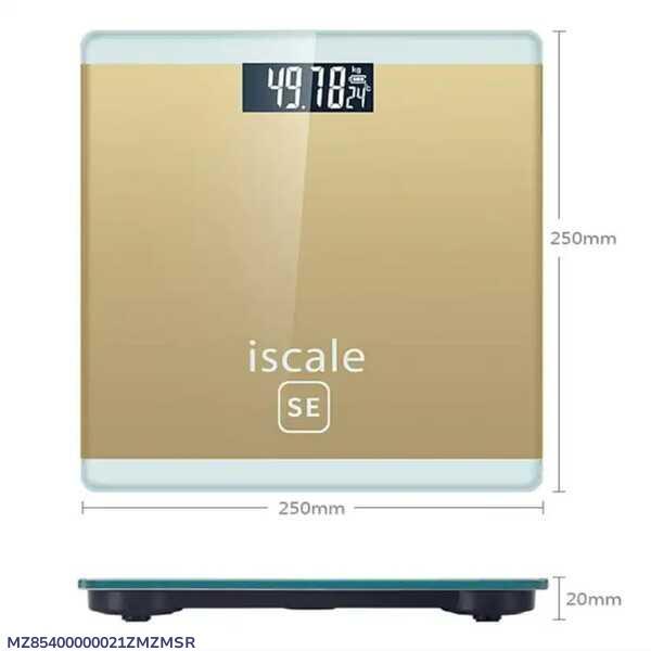 iscale SE Digital Weight Scale Gold Finish 180k